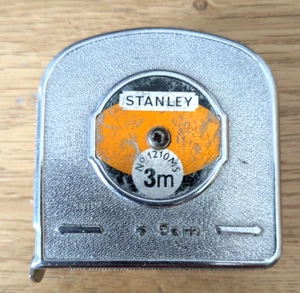 Vintage Stanley Tape Measure 3M - No 1210MS - Picture 1 of 2