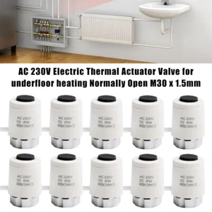 230V für Heimeier,Stellmotor,Fußbodenheizung Stellantrieb Thermot M30 x 1,5 - Bild 1 von 24