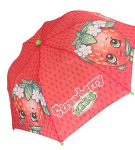 Shopkins "Strawberry Kiss" Child's Umbrella Moose Enterprises ABG Accessories - Picture 1 of 4