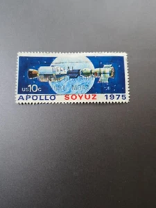 US First Man On Moon Apollo 11 -  Airmail .10¢ Stamp - MNG, OG - # C76 - 1969 - Picture 1 of 2
