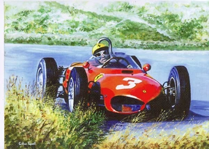 Ricardo Rodriguez 'Sharknose' Ferrari art print - Picture 1 of 1