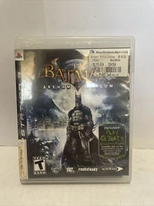 Batman: Arkham Asylum Sony PS3 PlayStation 3 Complete W/ Manual And Sticker - Picture 1 of 5