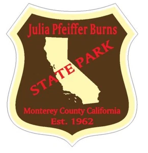 Julia Pfeiffer Burns State Park Aufkleber R4892 California SIE WÄHLEN DIE GRÖSSE - Bild 1 von 1