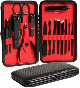 Nail Clippers Scissors Grooming Kit Men  Women Manicure Pedicure Set Finger Toe  - Picture 1 of 12