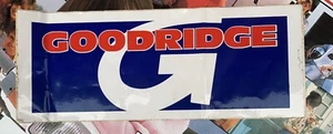 GOODRIDGE SHOP DEALERSHIP STICKER - Picture 1 of 4