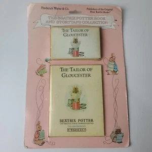 Vintage Beatrix Potter Book & StoryTape Collection The Tailor Of Gloucester 1989 - Picture 1 of 8