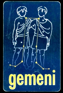 Géminis 2000, zodiaco, horóscopo, signo zodiacal, Rumania, tarjeta telefónica usada - Imagen 1 de 2