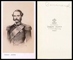 King Christian IX of Denmark ca 1860's CDV Photo by Charles & Jacotin, Paris - Picture 1 of 1