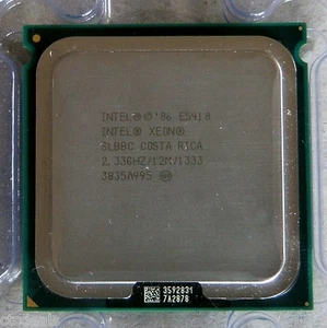 INTEL XEON PROCESSOR QUAD CORE E5410 CPU, 2.33 GHz, 1333 MHz FSB, SLBBC - Foto 1 di 1