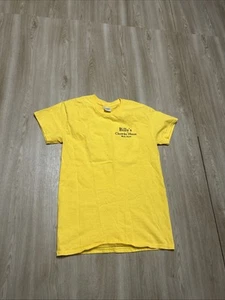 Billy’s Chowder House Wells, Maine Yellow T-Shirt Men’s Size S - Picture 1 of 3