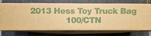 Hess Spielzeug LKW Taschen,kompletter Koffer mit 100 Tüten,2013 Spielzeug LKW und Traktor Design - Bild 1 von 4