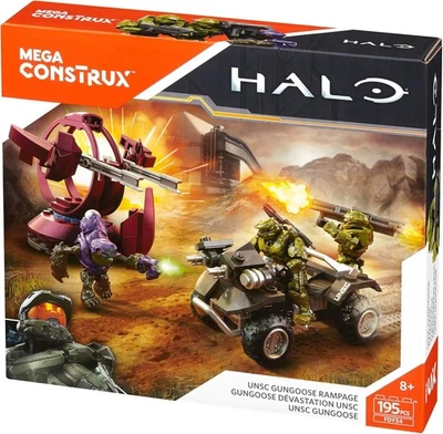 Mega Construx Halo UNSC Gungoose Rampage Building  Kit FDY54 Set 195 Pieces - Image 1 of 3
