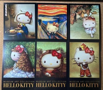 Hello Kitty Art Collection Postkarten Set - 2013 Japan Exclusive - Museum Limited - Bild 1 von 4