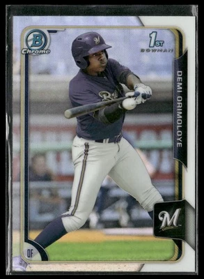 2015 Bowman Draft - Chrome Demi Orimoloye #5 Refractor (RC) - Image 1 of 2