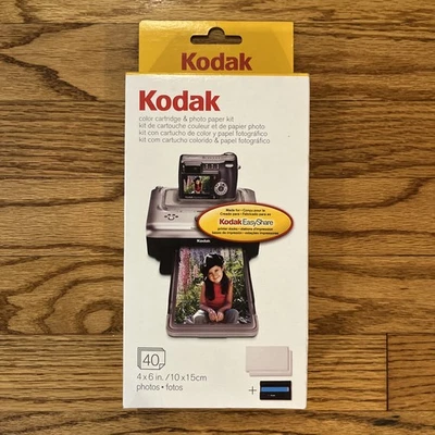 Kodak PH-40 EasyShare Printer Dock Color Cartridge & Photo Paper Refill Kit - Image 1 of 4