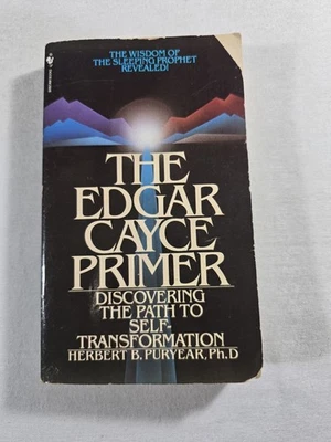 The Edgar Cayce Primer Herbert Puryear 1982 Bantam Paperback Spirituality Book - Image 1 of 4