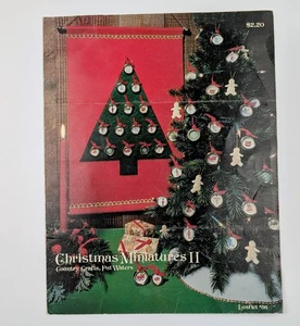 Weihnachten Miniaturen ll Kreuzstich Faltblatt #56 Vintage 1979 - Bild 1 von 3