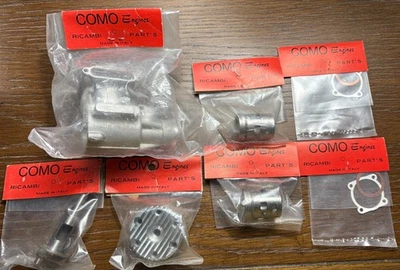 Lote de piezas de motor Como RC incl. pistones, culata, cigüeñal, cárter Foto 1 de 4