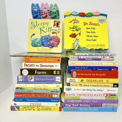 Lot Of 29 - Board Books for Children's/ Kids/ Toddler Babies/Preschool/Daycare - Image 1 of 4