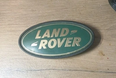 1999-2004 LAND ROVER  FREELANDER DISCOVERY(1)- EMBLEM LOGO BADGE REAR GREEN OEM - Image 1 of 4