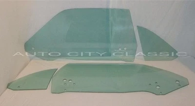 1970 1971 1972 1973 1974 Dodge Challenger 2 Dr Hardtop Glass Door Quarter Set GT Foto 1 de 4