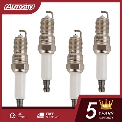 Set of 4 Spark Plug 41110 For 2015 Chevrolet Silverado 2500 HD V8 6L (0.04mm) Foto 1 de 4