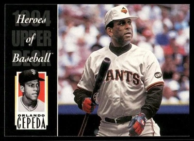 1994 Upper Deck All-Time Heroes #215 Orlando Cepeda San Francisco Giants Card - Image 1 of 2