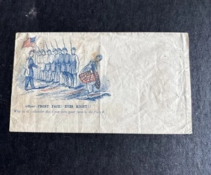 United States Civil War Unposted Envelope With Cachet comedy humorous - Picture 1 of 2