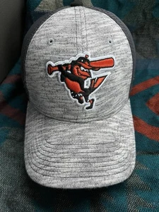 Baltimore Orioles 39Thirty GRAY Flex Fit Hat - S/M - “Official On-Field Cap” - Picture 1 of 10