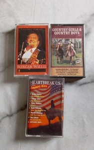 Country and Western Cassette Music Tapes x 3  - Picture 1 of 3