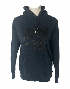 Boy's XL Sweatshirt Nike 72 Black Pullover Hooded Long Sleeve Athletic - Picture 1 of 6