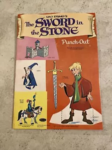 Walt Disney Das Schwert im Stein Whitman Punchout 1963 unvollständig - Bild 1 von 7