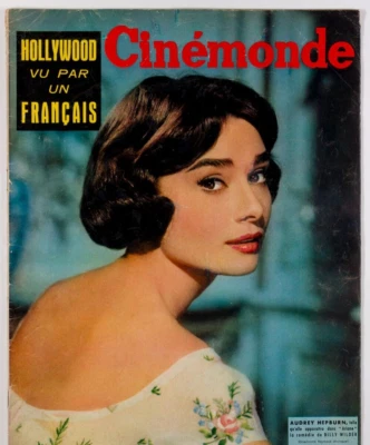 AUDREY HEPBURN Marilyn Monroe LAURENCE OLIVIER Grace Kelly CINEMONDE magazine FR - Image 1 of 2
