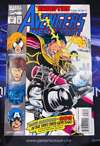 Avengers West Coast 101 Marvel 1993 Bruja Escarlata Viuda Negra John Walker (W131) - Imagen 1 de 3