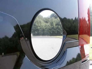2007-2014 GMC YUKON 1 Piece Stainless Steel Gas Door Cover Trim - Picture 1 of 1