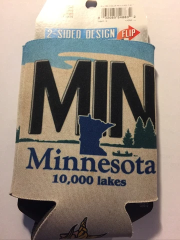 NFL Can Cooler, Minnesota Vikings, Brand New Item Cover