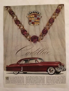 1949 CADILLAC MOTOR CAR Company Ad - Picture 1 of 1