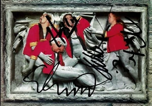 J.B.O. Cartolina autografata - probabilmente del 1998 - firmata - Foto 1 di 2
