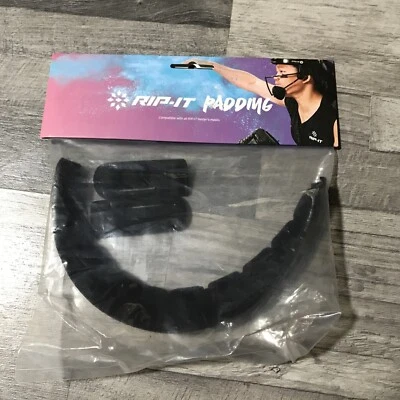 Rip-It Softball Fielders Mask Replacement Pad Set Defense/Defense Pro Black W16 - Image 1 of 2