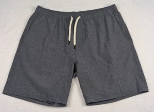 Fair Harbor One Shorts Mens 2XL Gray Drawstring Unlined Athletic 8" inseam - Picture 1 of 7