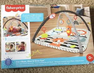 Fisher-Price, three in one music,Glow and grow gym - Picture 1 of 6