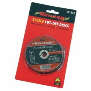 Juego de discos de corte comerciales Neilsen CT1122 5 piezas ruedas de corte de 3 pulgadas - Imagen 1 de 2