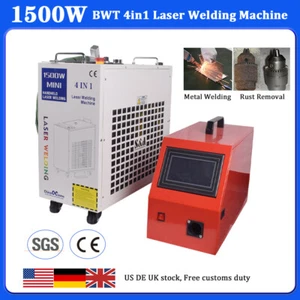 Handheld 1500W Fiber Laser Welding/Cleaning/Cutting/Soldering Machine 4 IN 1 BWT - Bild 1 von 13