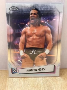 2021 Topps WWE Chrome Base #38 Riddick Moss wrestling card - Picture 1 of 2