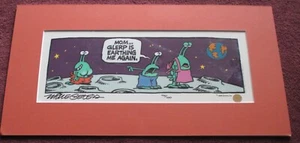 Mike Peters "GLERP" Grimmy, Hand-painted Cel, LE #40/100 Signed, 1996 - Picture 1 of 4