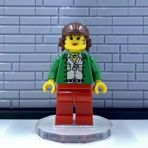 Lego Adventurers Dino Island Pippin Reed Miss Gail Storm Minifigure adv018 - Picture 1 of 6