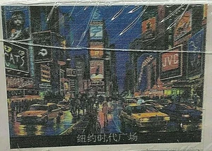 A Jigsaw Puzzle Times Square New York City Jigsaw Puzzle 1000 pc.NEW SEALED - Picture 1 of 5