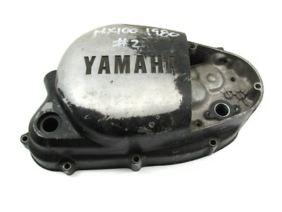 1980 YAMAHA 80 MX100 MX 100 MX100G - RIGHT CRANKCASE CLUTCH COVER Foto 1 de 4