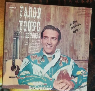 1968 Sealed Faron Young - I'll Be Yours - Record JS 6073 Vinyl Pickwick  LP Nos - Image 1 of 4