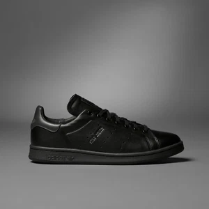 Zapatillas Adidas Originals Stan Smith Lux En Negro Triple De Cuero Grueso - Imagen 1 de 7